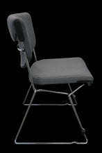 Laden Sie das Bild in den Galerie-Viewer, Giroflex G33 Sitzungsstuhl ohne Armlehnen - Stoff - Anthrazit gemustert