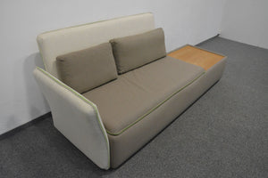 Casala Palau Stream Lounge Sofa für 2 Personen + Ablagefläche - Stoff - Braun