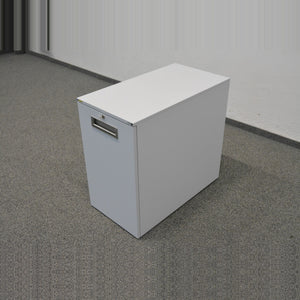 Sitag Apothekerschrank Öffnung rechts 800mm tief - mit Schlüssel - Spanplatte Weiss