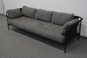 Hay Can Lounge Sofa 3er Sessel 2500mm breit - Stoff - Anthrazit