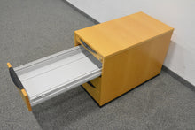 Laden Sie das Bild in den Galerie-Viewer, Elan Euroffice Unterstell-Korpus mit 4 Schubladen ohne Schlüssel - Spanplatte - Buchenfurnier