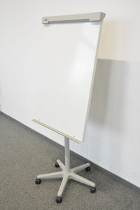 Planmaster Basic Flipchart auf Rollen - Metall Grau