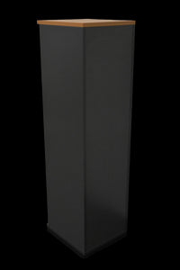 Steelcase Tenaro Ordner-Regal für 4 Ordner-Reihen 400mm breit - Spanplatte - Anthrazit