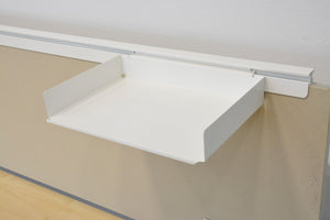 König + Neurath Inside Trennwand mit Tischhalterung 1800mm breit - Stoff - Ocker