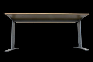 Welle Möbel Basic Schreibtisch fixe Höhe von 725mm - 1600x800mm - Spanplatte - Ahorndekor