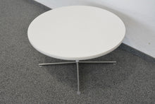 Laden Sie das Bild in den Galerie-Viewer, Top Design Café II Lounge-Table fixe Höhe von 410mm - 790mm Durchmesser - Spanplatte - Weiss