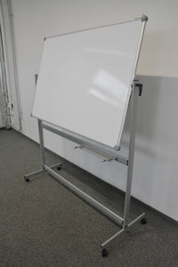 Maul Tafelständer fahrbar Whiteboard - Metall - Weiss
