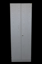 Laden Sie das Bild in den Galerie-Viewer, Sitag Classic Flügeltürschrank für 6 Ordner-Reihen 800mm breit - ohne Schlüssel - Spanplatte - Grau