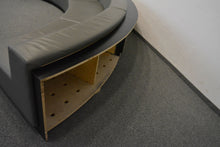 Laden Sie das Bild in den Galerie-Viewer, Top Design Lounge Sofa 4er Sessel 5100mm breit - Leder - Anthrazit