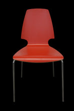 Laden Sie das Bild in den Galerie-Viewer, Ikea Vilmar Bistrostuhl - Holz verleimt und geformt - Rot
