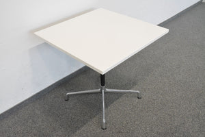 Vitra Eames Contract Table fixe Höhe von 740mm - 750x750mm - Spanplatte - Weiss