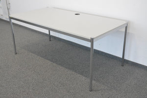Ergodata Multi Desk Rondo Schreibtisch fixe Höhe von 750mm - 1800 x 900mm - Spanplatte - Lichtgrau