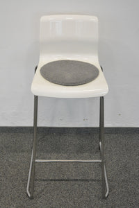 IKEA IKEA Glenn Barhocker - Metall - Weiss
