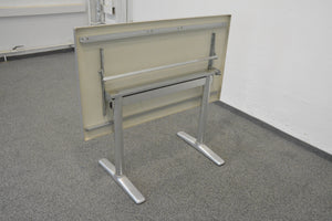 Top Design Basic Gartentisch fixe Höhe von 720mm - 1200x700mm - Metall - Aluminium