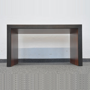 Top Design Basic Lounge-Table fixe Höhe von 500mm - 900x500mm - Spanplatte - Nussbaum