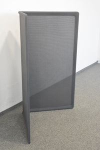 Steelcase B Free Trennwand 1600mm breit - 1500mm hoch - Stoff - Anthrazit