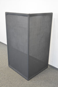 Steelcase B Free Trennwand 1600mm breit - 1500mm hoch - Stoff - Anthrazit