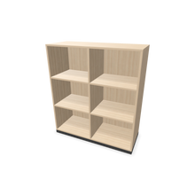 Laden Sie das Bild in den Galerie-Viewer, Narbutas Choice Regal - Spanplatte - Eschendekor sandbeige mit Struktur