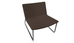 Narbutas Vegas Lounge Chair - Stoff - Braun melange