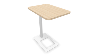 Narbutas MOBI Loungetisch - Spanplatte - Eschendekor sandbeige mit Struktur