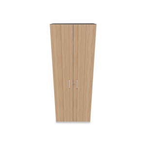 Narbutas Choice Flügeltürschrank - Spanplatte Dunkelgrau