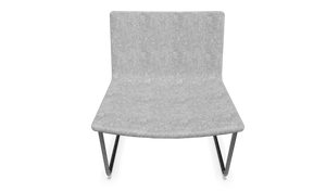 Narbutas Vegas Lounge Chair - Stoff - Hellgrau melange