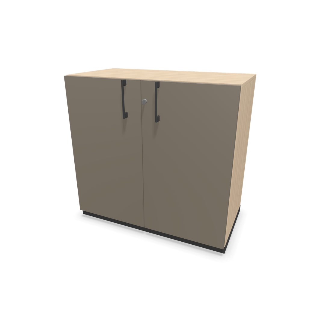 Narbutas Choice Flügeltürschrank - Spanplatte - Eschendekor sandbeige mit Struktur