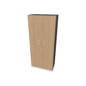 Narbutas Choice Flügeltürschrank - Spanplatte Dunkelgrau