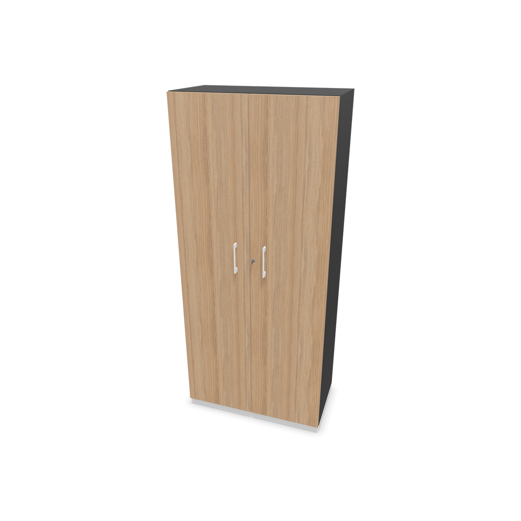 Narbutas Choice Flügeltürschrank - Spanplatte Dunkelgrau