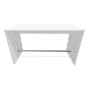 Narbutas Light Hochtisch - Spanplatte Weiss