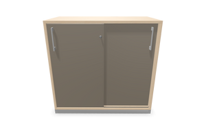 Narbutas Choice Schiebetürschrank - Spanplatte - Eschendekor sandbeige mit Struktur