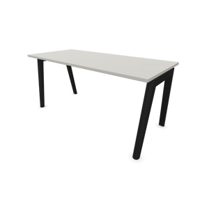 Narbutas Nova Wood Schreibtisch - Spanplatte Perlgrau