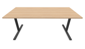 Narbutas T-Easy Schreibtisch - Spanplatte - Bernsteineichendekor mit Struktur