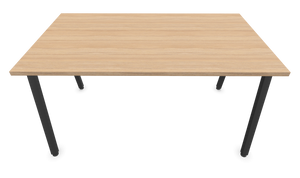 Narbutas Nova A Schreibtisch - Spanplatte - Bernsteineichendekor mit Struktur