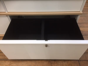 Lista Office Next Hängergisterschublade A4 - Metall RAL 9010 Reinweiss