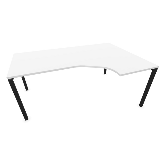 Narbutas Nova U Eckschreibtisch - Spanplatte Weiss