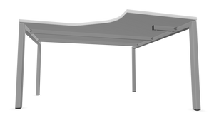 Narbutas Nova U Eckschreibtisch - Spanplatte - Weiss