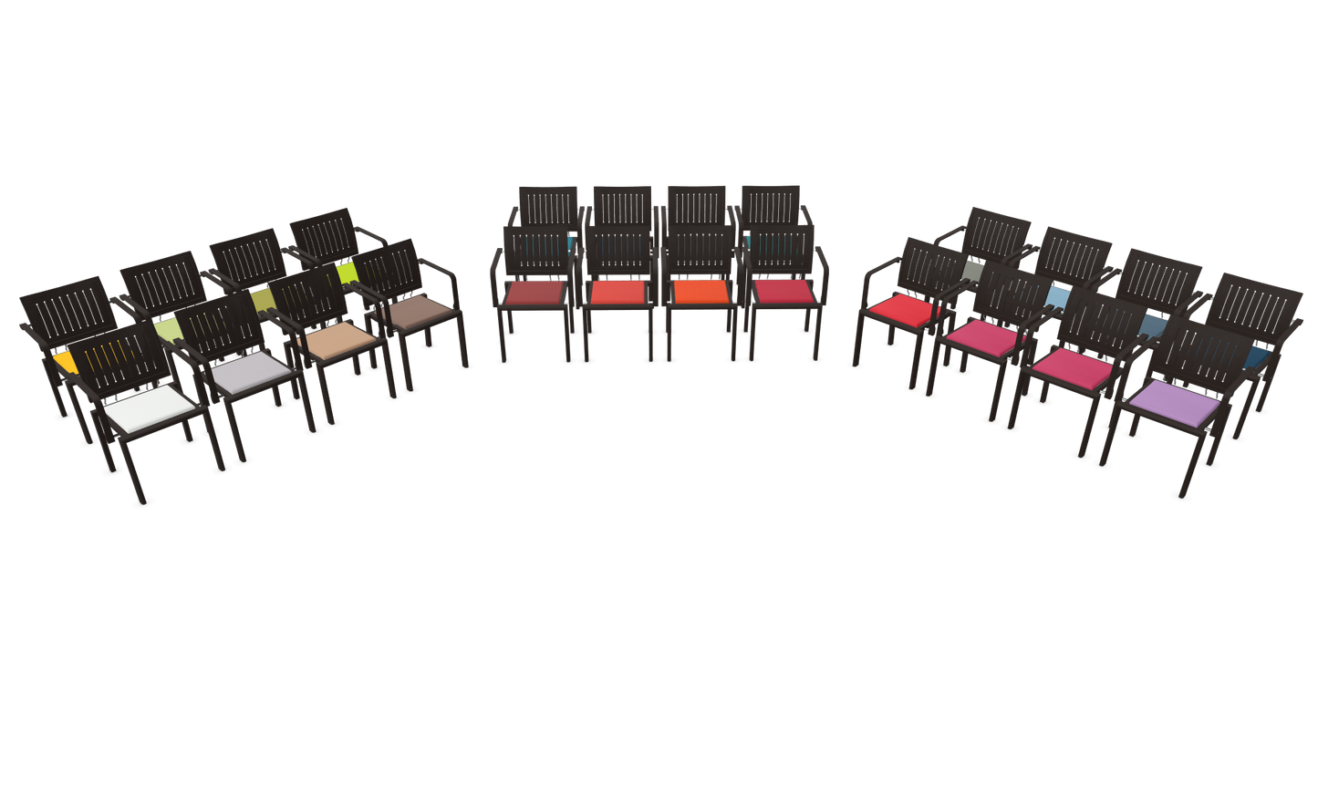 Dietiker Quadro W Stuhl - Stoff - Camira Xtreme Aruba