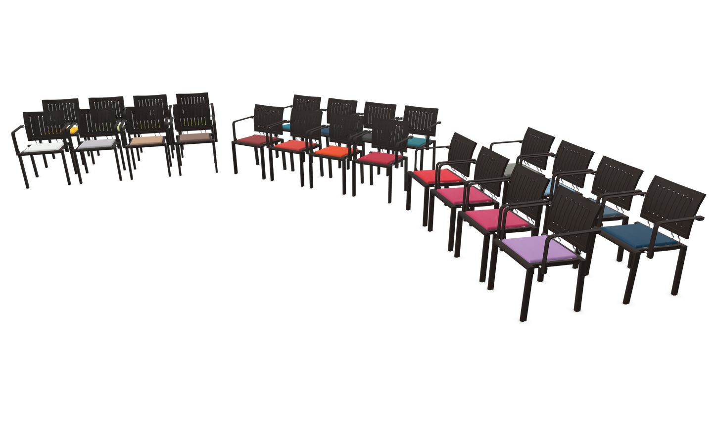 Dietiker Quadro W Stuhl - Stoff - Camira Xtreme Madura