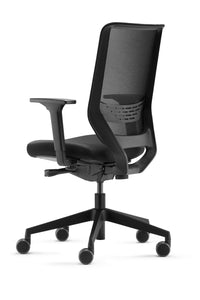 Trend Office to-sync mesh pro black Bürodrehstuhl - Stoff - Schwarz