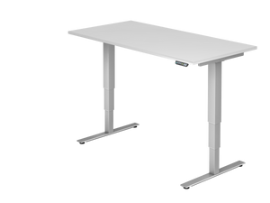 MC MyLift XMST Sitz-Steh Schreibtisch - Spanplatte - Weiß