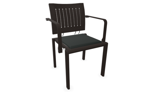 Dietiker Quadro W Stuhl - Stoff - Camira Xtreme Havana