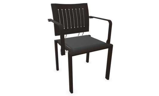 Dietiker Quadro W Stuhl - Stoff - Camira Xtreme Sombrero
