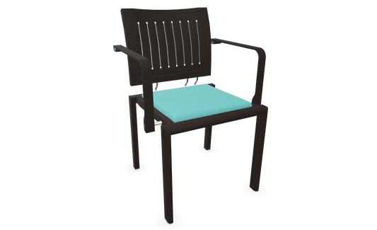 Dietiker Quadro W Stuhl - Stoff - Camira Xtreme Campesche