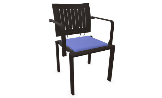 Dietiker Quadro W Stuhl - Stoff - Camira Xtreme Bluebell